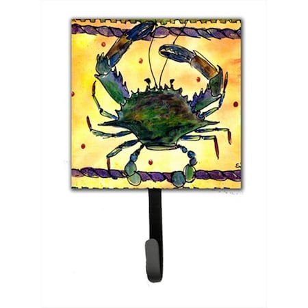 Carolines Treasures Crab Leash Holder Or Key Hook 8058SH4